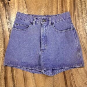 90’s Calvin Klein Women's Lavender Purple Jean Shorts